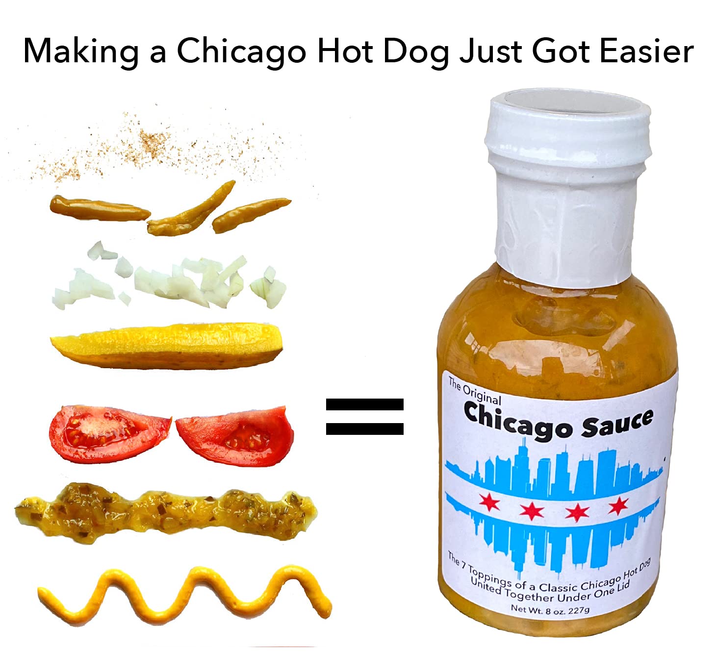 Big Fork Brands - The Original Chicago Sauce, 8 oz.