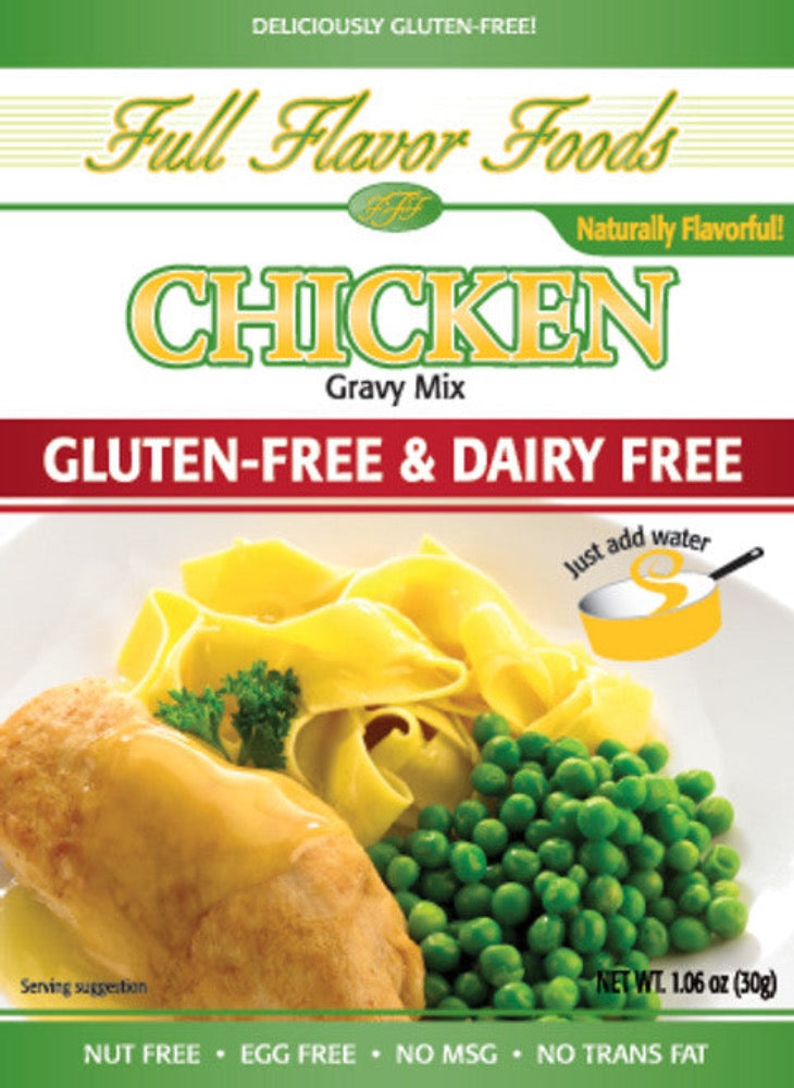 Full Flavor Foods Gluten Free Chicken Gravy Mix, 1.06 oz (30g)