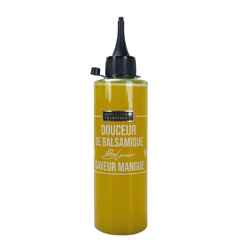 Savor &amp; Sens White Balsamic Glaze with Mango - Snazzy Gourmet