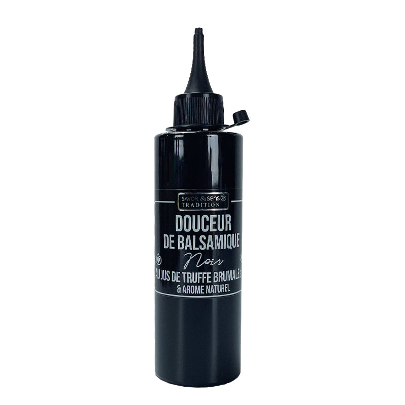 Savor &amp; Sens Black Balsamic Glaze with Truffle - Snazzy Gourmet