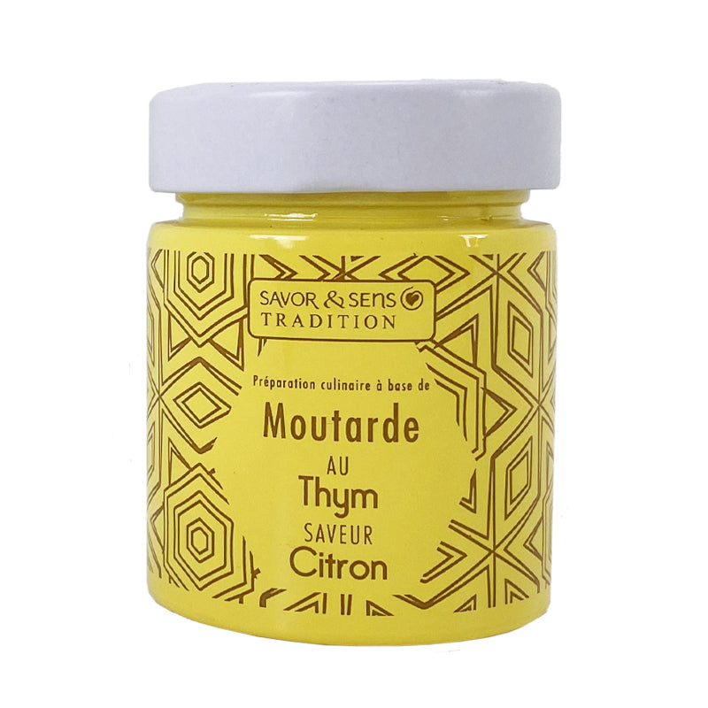 Savor & Sens Thyme & Lemon Mustard - Snazzy Gourmet