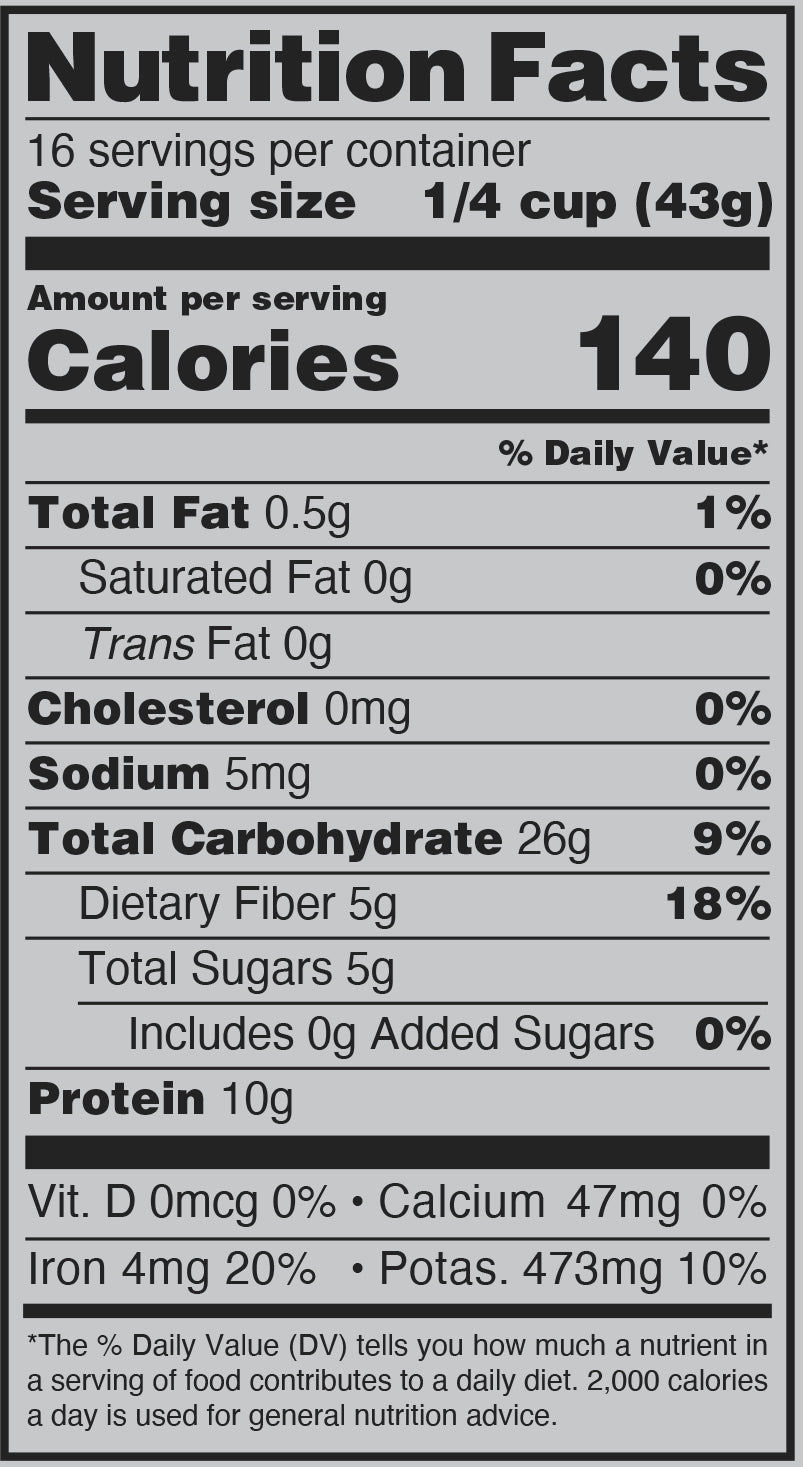 Marsh Hen Mill Black Eyed Peas, 24 OZ