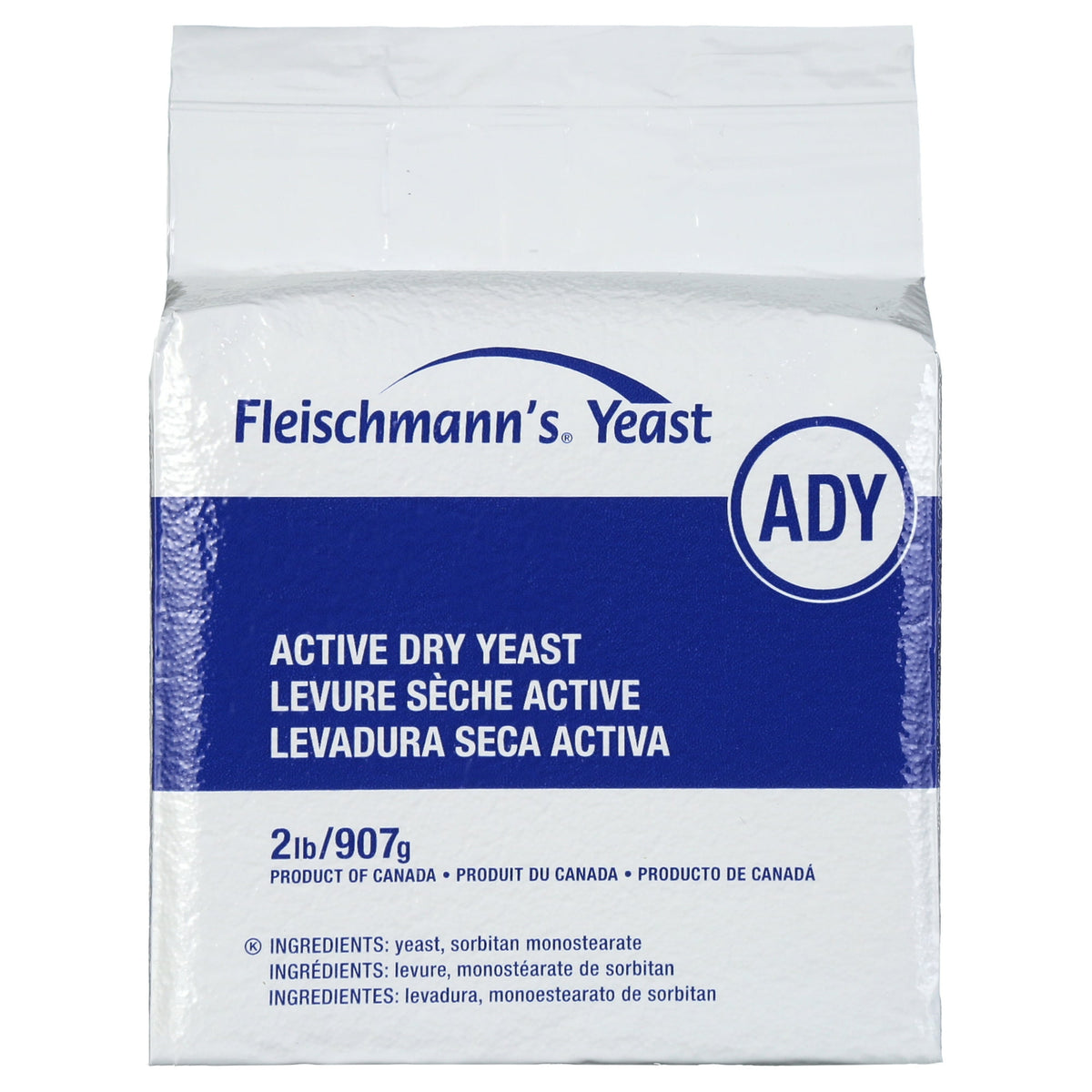 Fleischmanns Active Dry Yeast Vacuum Pack - 2lb 907g