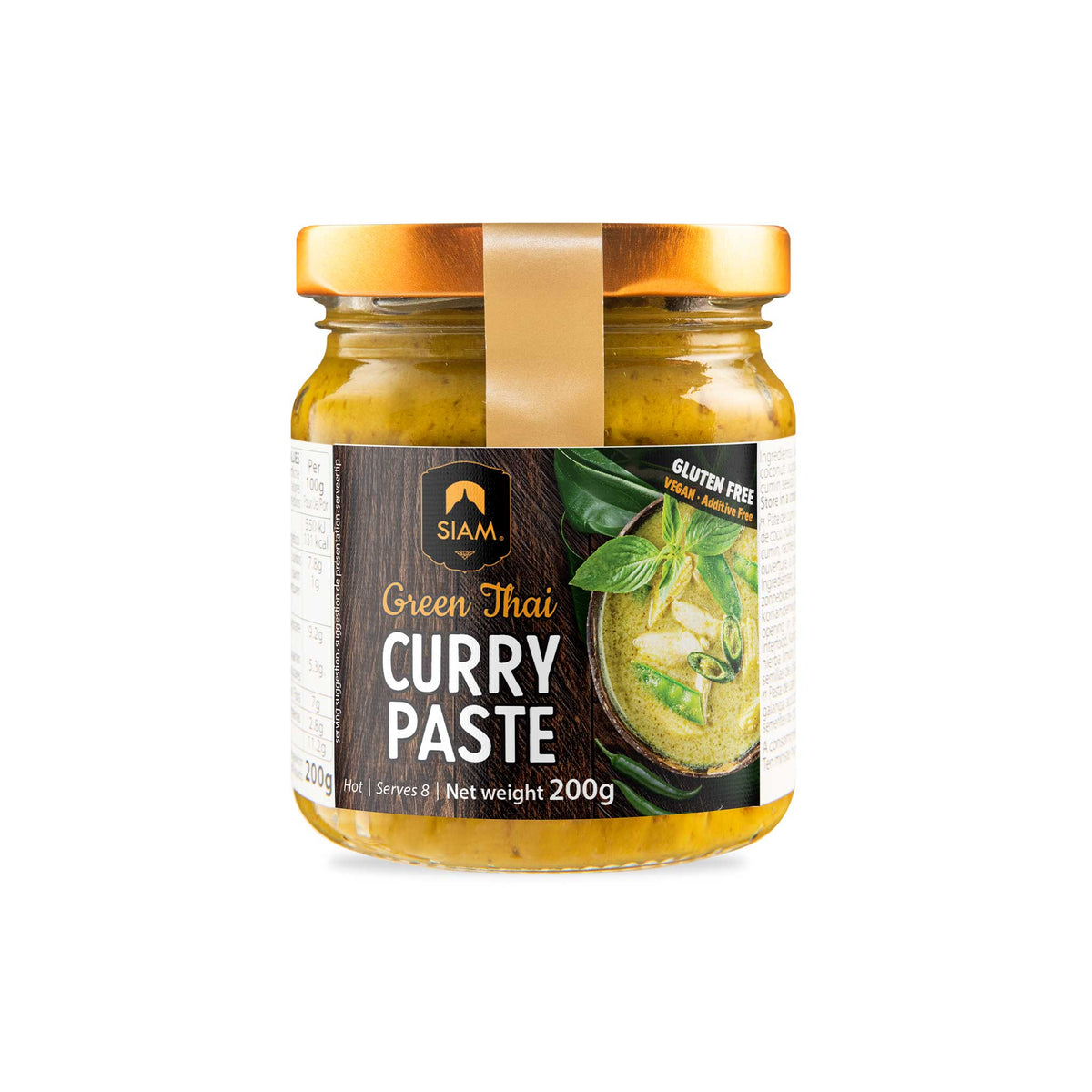 SIAM Green Curry Paste, 7.05 oz (200g)