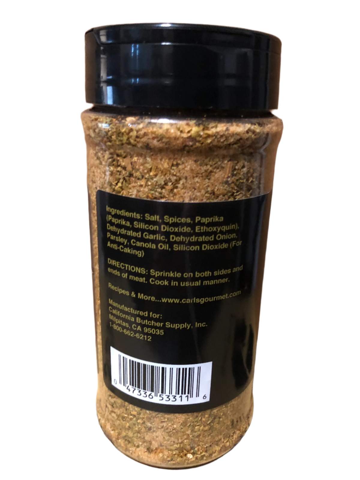 Carl&#39;s Gourmet All Natural Prime Rib &amp; Roast Seasoning, 13 oz (369g) - Snazzy Gourmet