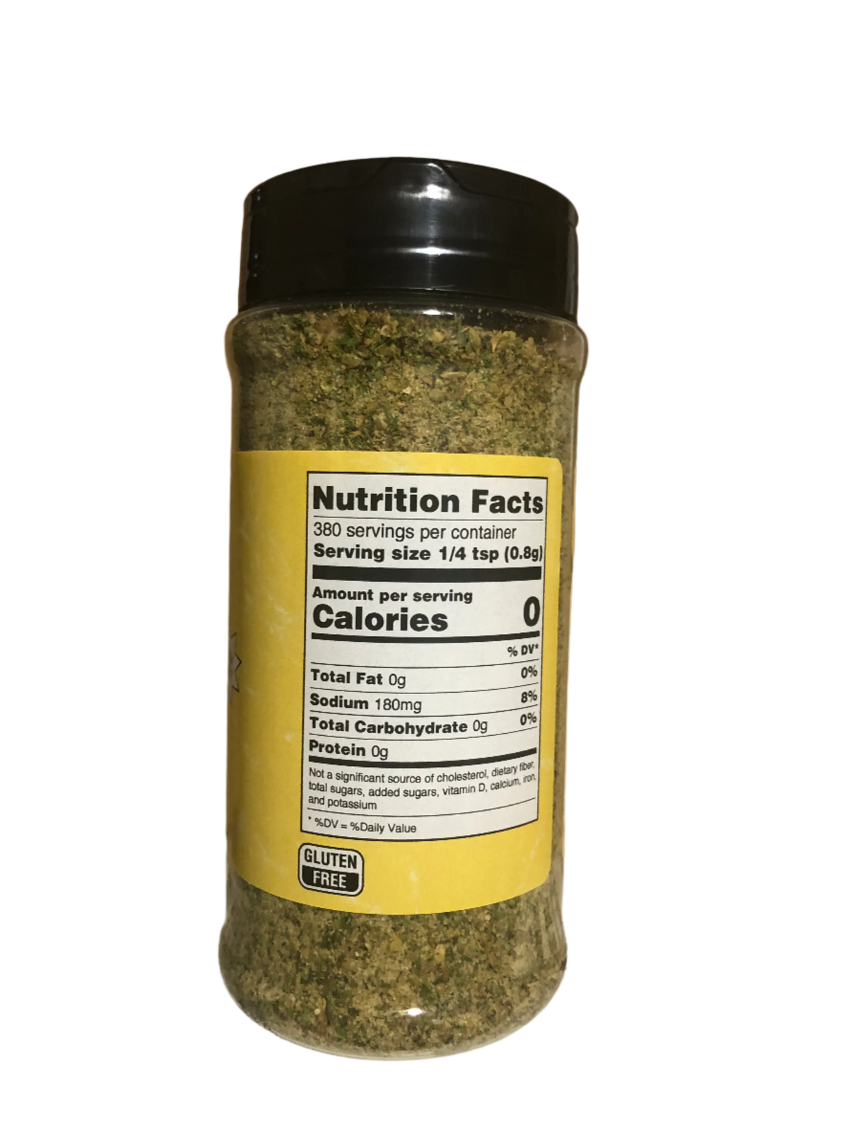 Carl&#39;s Gourmet All Natural Low Salt Lemon Seasoning, 10.7 oz (304g)