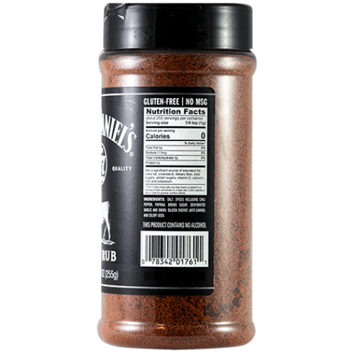Jack Daniel&#39;s Beef Rub, 9 oz (255g)