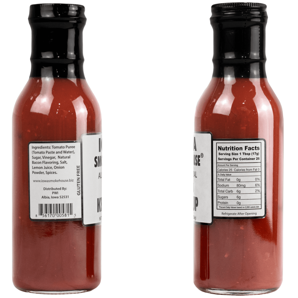 Iowa Smokehouse Bacon Ketchup, 15 oz