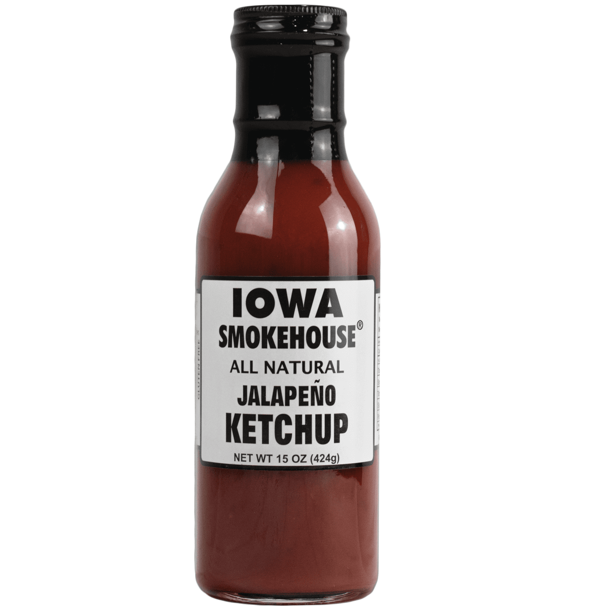Iowa Smokehouse All Natural Jalapeño Ketchup, 15 oz