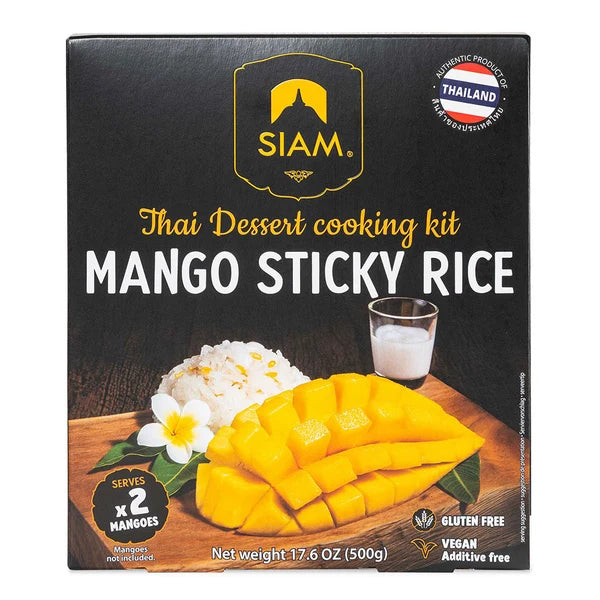 SIAM Mango Sticky Rice Kit, 17.6 oz (500g)