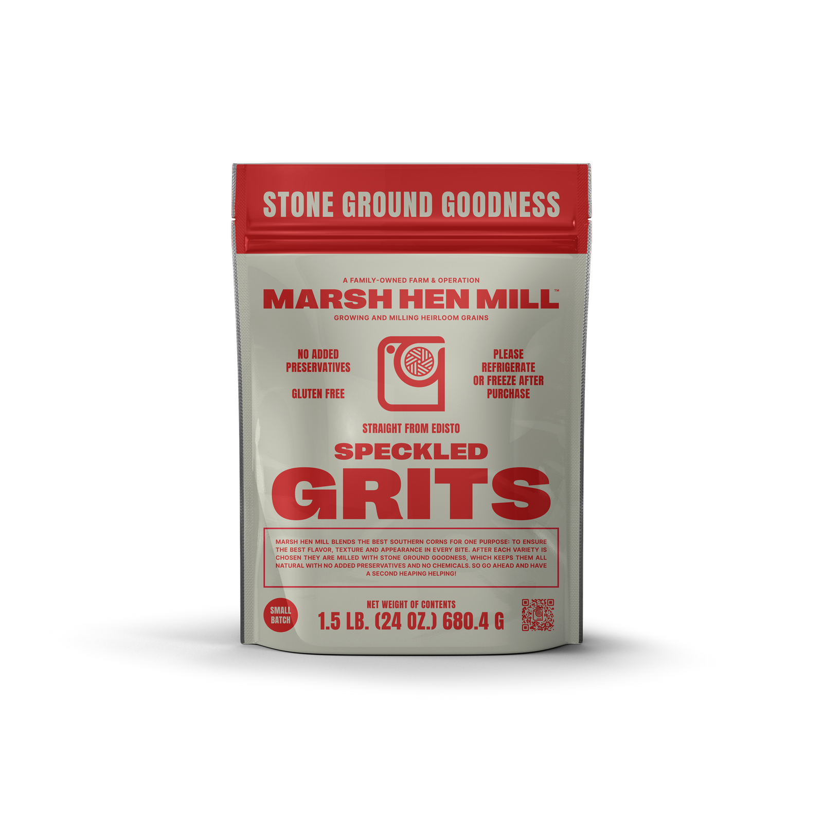 Marsh Hen Mill Speckled Grits 