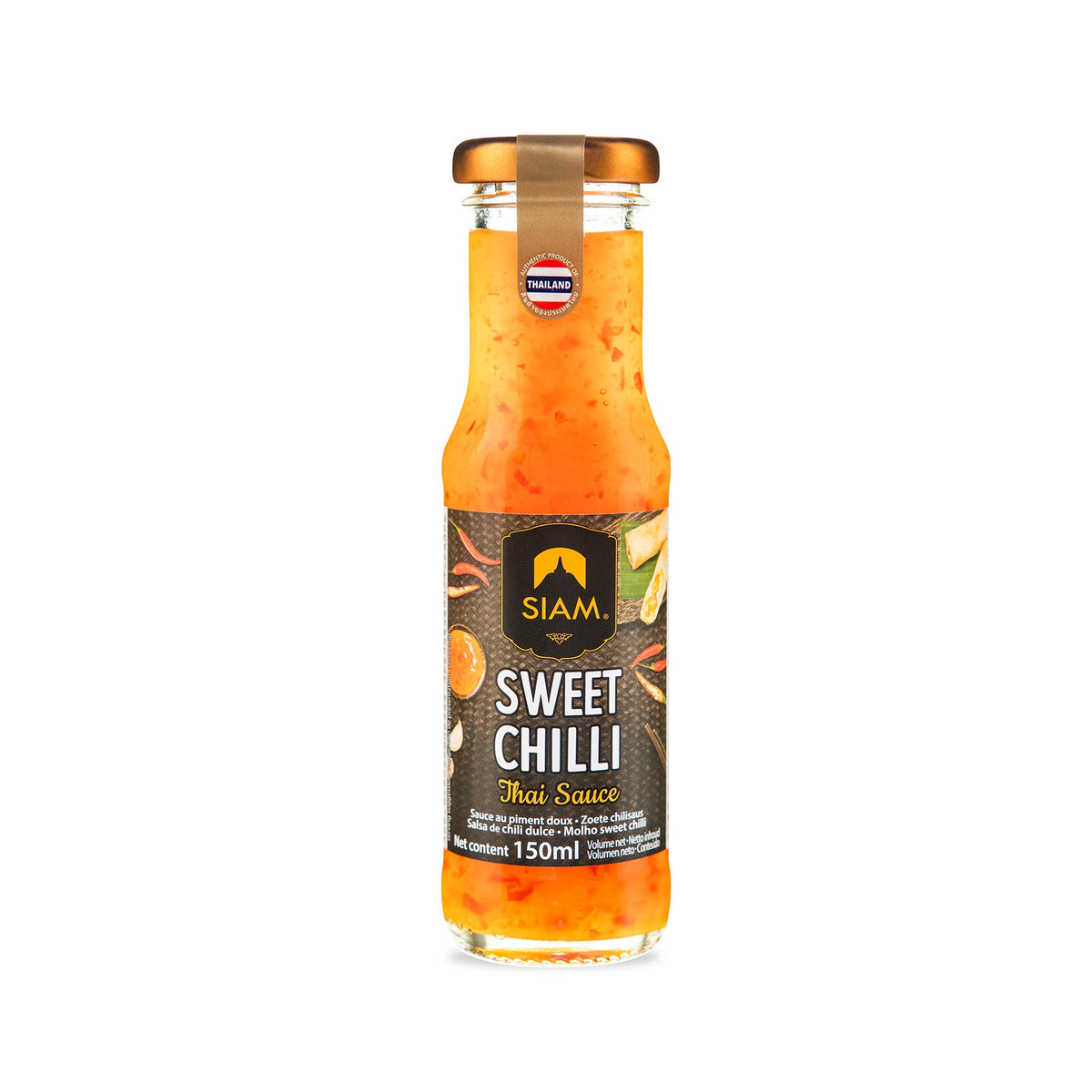 SIAM Sweet Chilli Sauce, 9.4 fl oz (280 ml) - Snazzy Gourmet