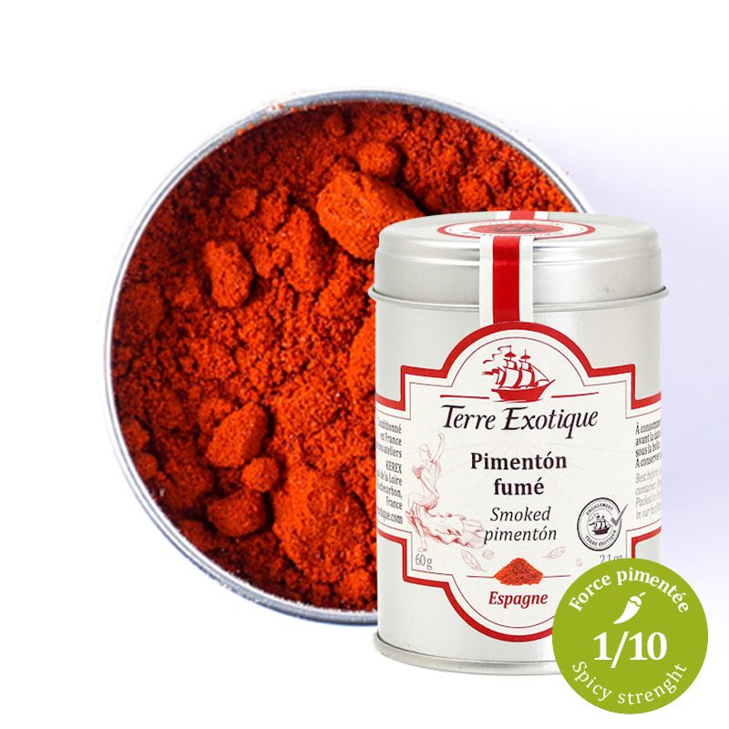Terre Exotique Smoked Paprika (Pimentón), 60g (2.1 oz)