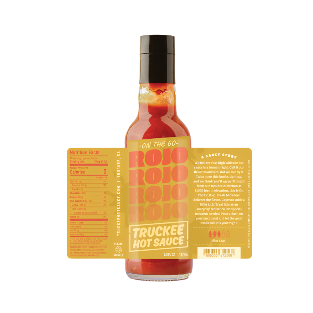 Truckee Hot Sauce On The Go Rojo, 5.3 oz