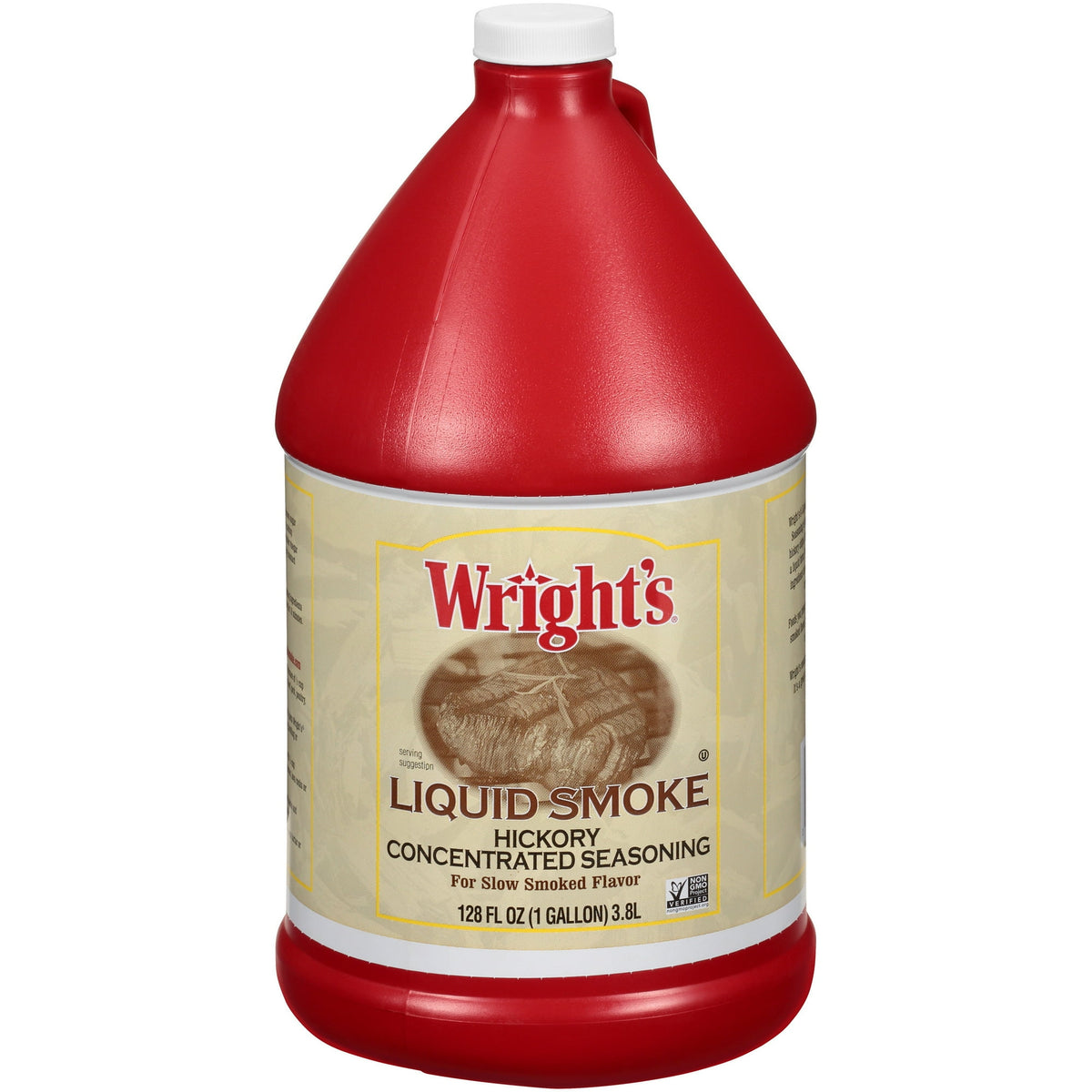Wright's® Liquid Smoke Hickory Concentrated Seasoning 128 fl. oz. Jug