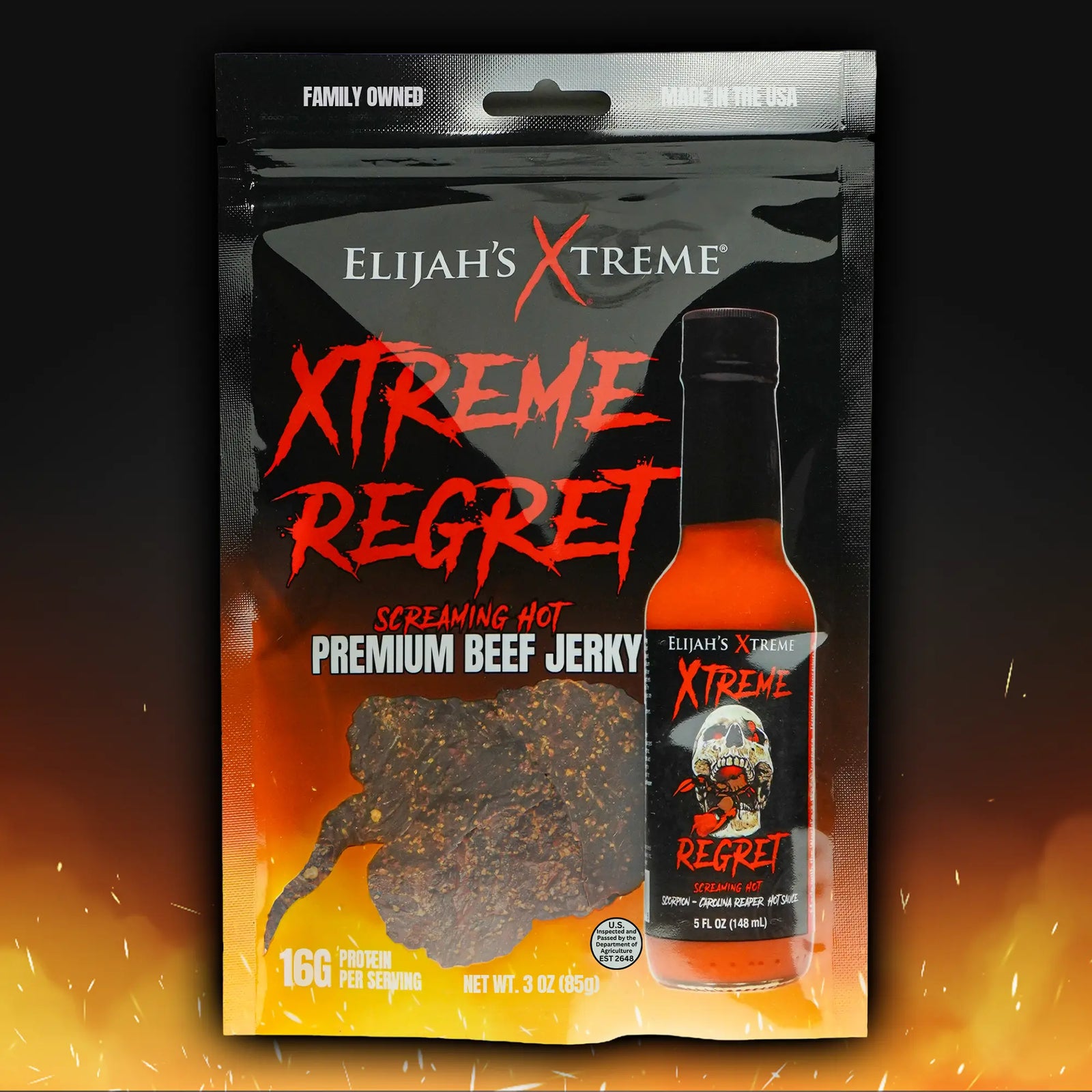 Xtreme Regret Spicy Beef Jerky