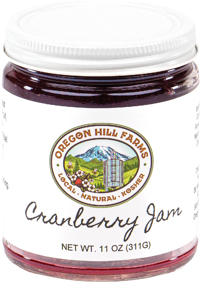 Oregon Hill Farms Cranberry Jam, 11 oz. (311g)