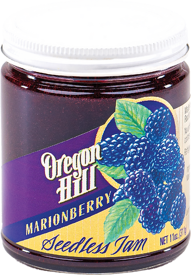 Oregon Hill Seedless Marionberry Jam 11 oz.