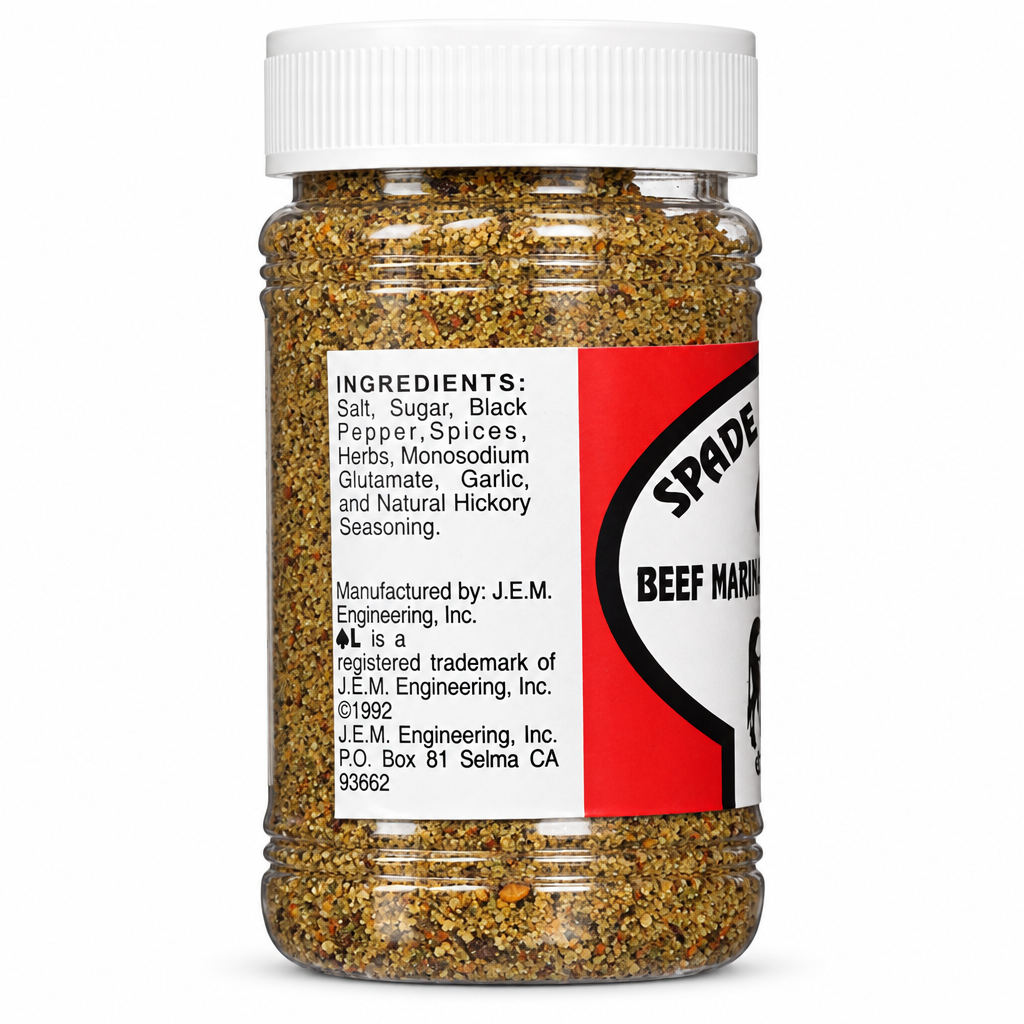 Alternate view of Spade L Ranch Beef Marinade and Seasoning, 6 oz