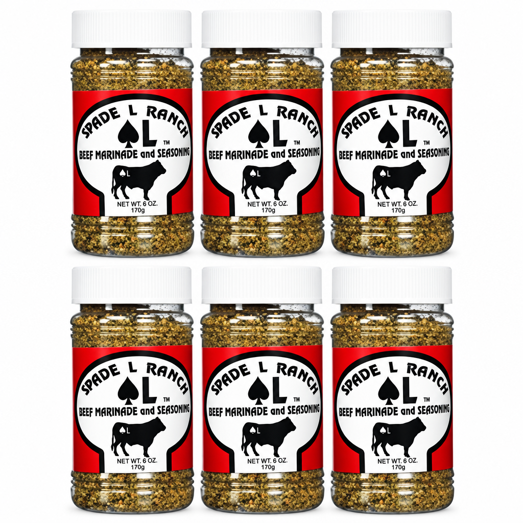 Spade L Ranch Beef Marinade and Seasoning, 6 oz, additional product view