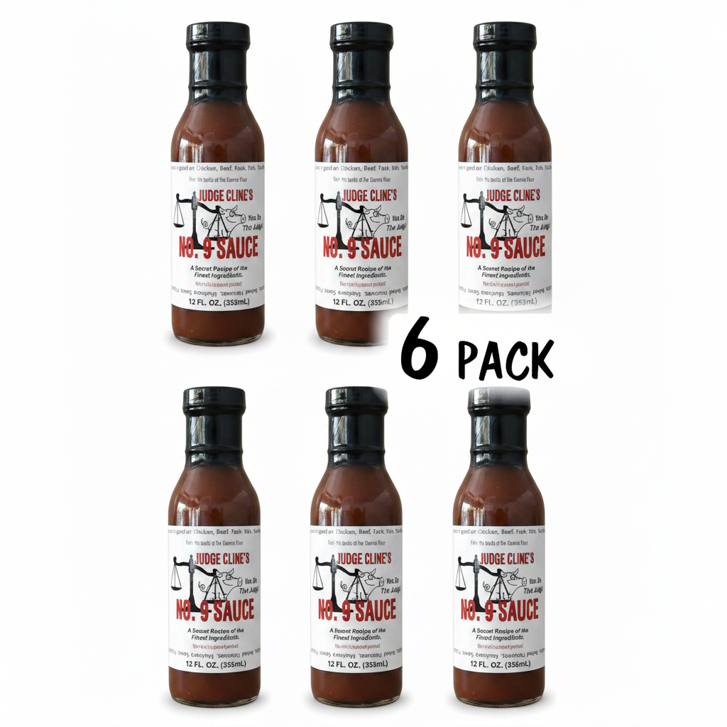 Judge Cline's No. 9 Sauce 6-pack