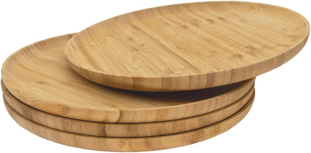 Bamboo serving plates hotsell