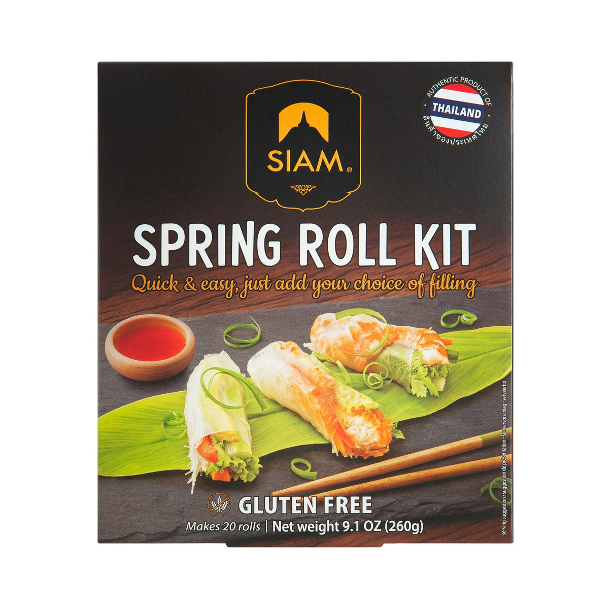 SIAM Spring Roll Kit, 9.1 oz (260g)