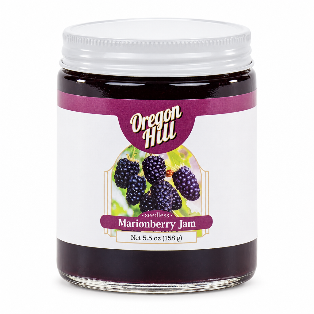 Oregon Hill Seedless Marionberry Jam 5.5oz - Snazzy Gourmet