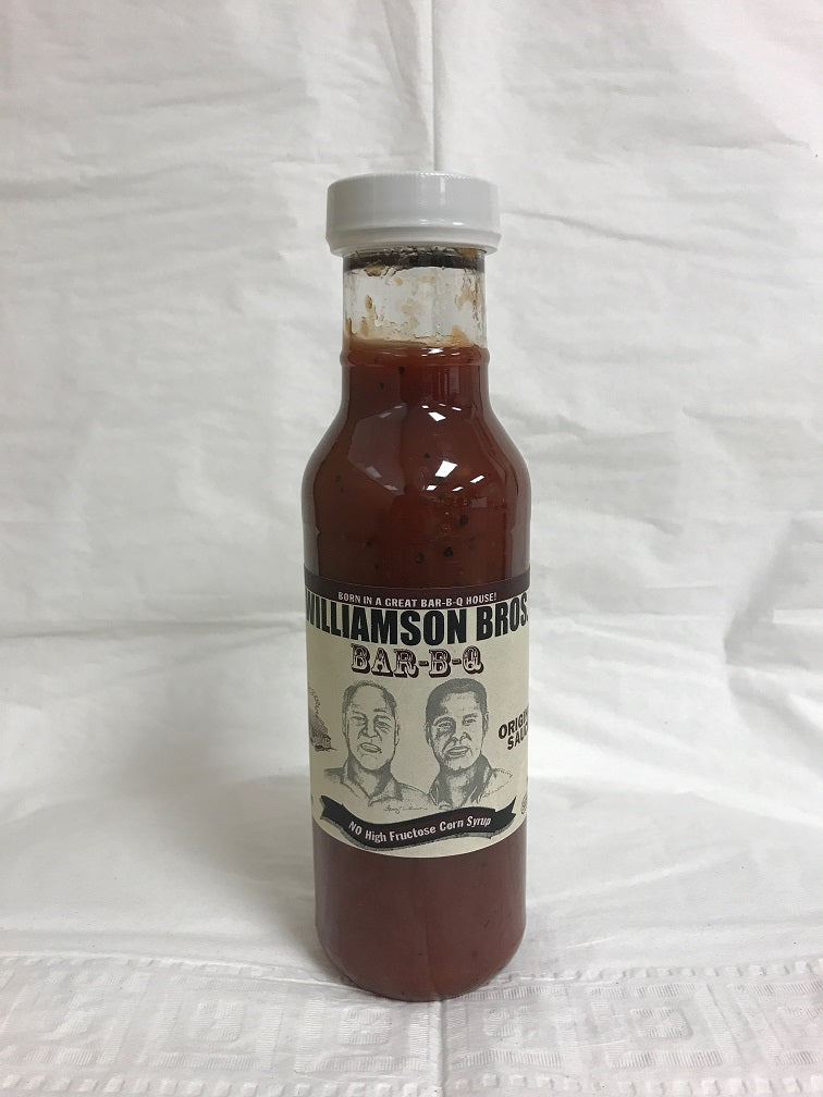 Williamson Bros. Original BBQ Sauce 12 oz, 6-pack - Snazzy Gourmet