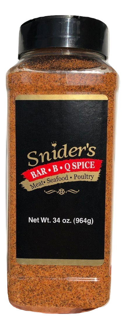 Snider's Traditional Bar-B-Q Spice, 34 oz - Snazzy Gourmet