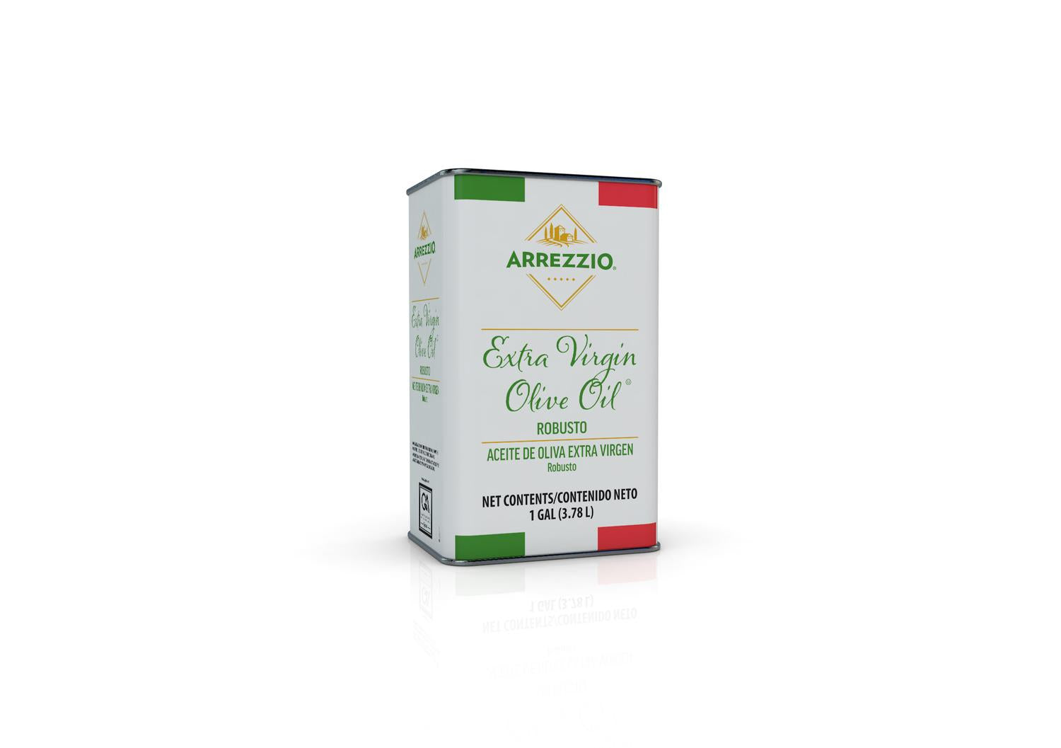 Arrezzio Extra Virgin Olive Oil Robusto, 1 Gallon (3.78L)