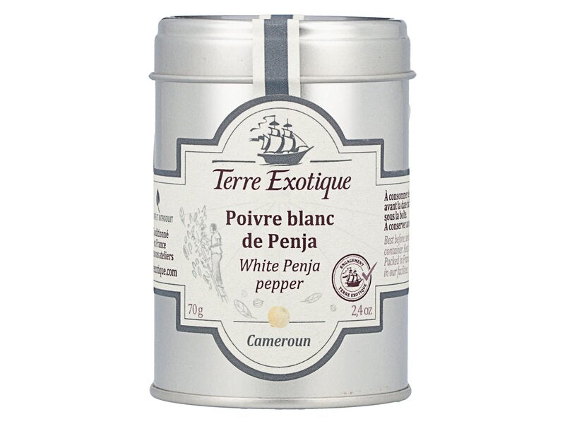 Terre Exotique White Penja Pepper, 2.50 oz (70g)