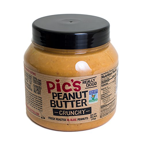 Picot Productions - Pic&#39;s Crunchy Peanut Butter, 2.2 Pounds - Snazzy Gourmet