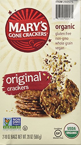 Organic Mary&#39;s Gone Crackers, 10 oz bag - 2 ct - Snazzy Gourmet