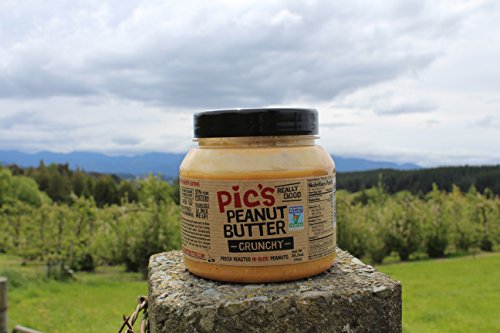 Picot Productions - Pic&#39;s Crunchy Peanut Butter, 2.2 Pounds - Snazzy Gourmet