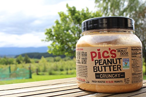 Picot Productions - Pic&#39;s Crunchy Peanut Butter, 2.2 Pounds - Snazzy Gourmet
