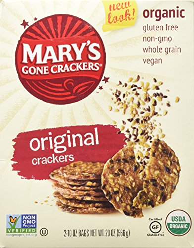 Organic Mary's Gone Crackers, 10 oz bag - 2 ct - Snazzy Gourmet