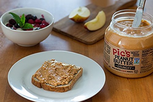 Picot Productions - Pic&#39;s Crunchy Peanut Butter, 2.2 Pounds - Snazzy Gourmet