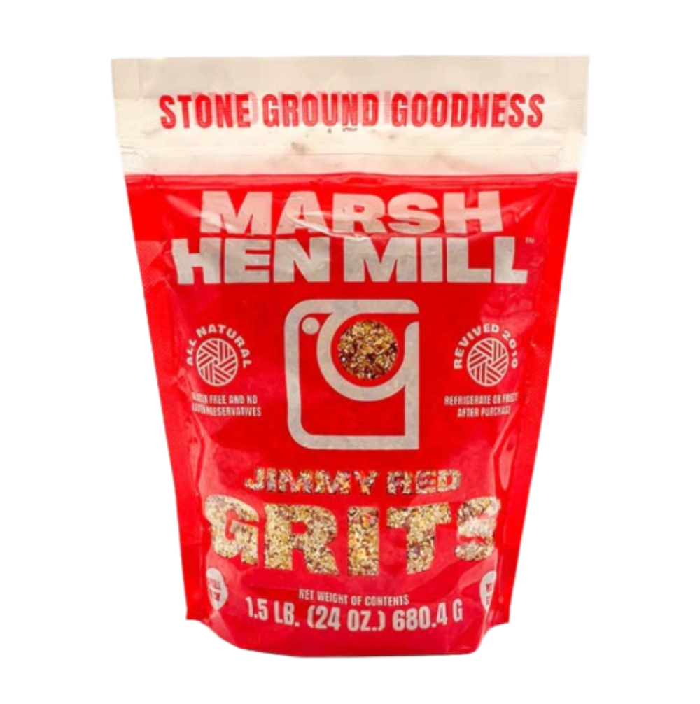 Marsh Hen Mill Stone Ground Jimmy Red Grits, 24 OZ