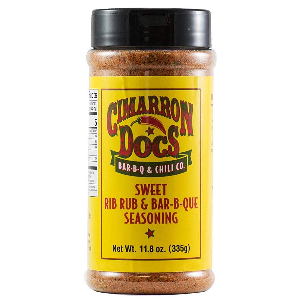 Cimarron Docs Sweet Rib Rub &amp; Bar-B-Que Seasoning (12 Ounce)