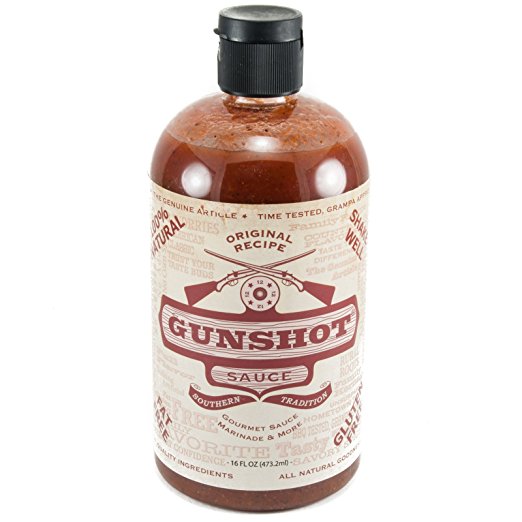 Gunshot Original Recipe BBQ Sauce, 16oz - Snazzy Gourmet