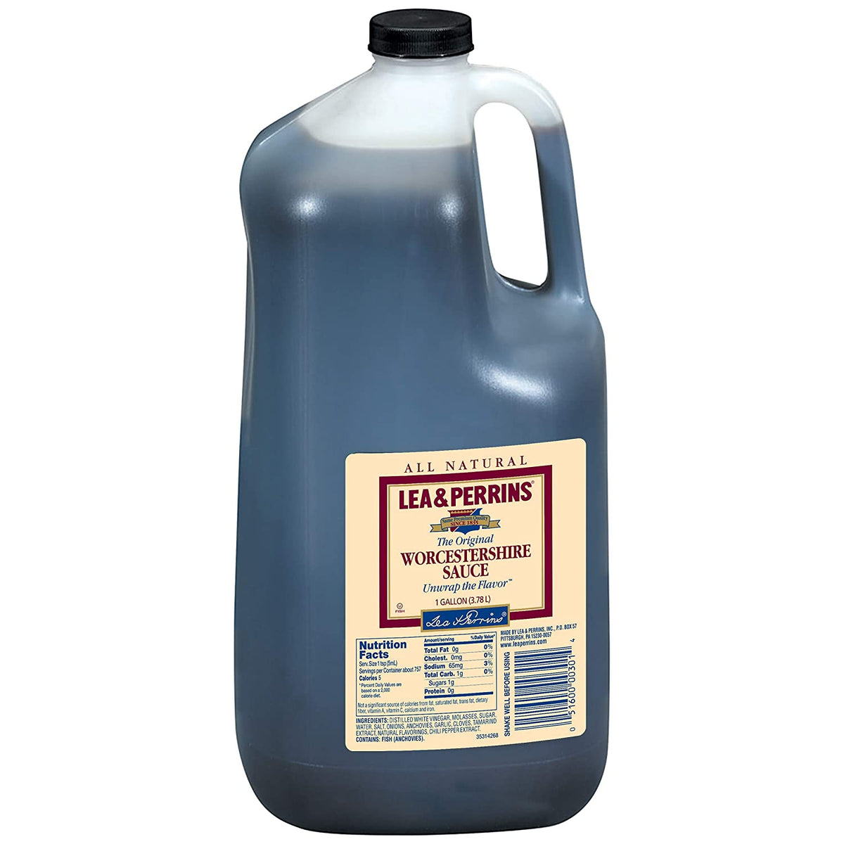 Lea &amp; Perrins Worcestershire Sauce (1 Gallon Jug)