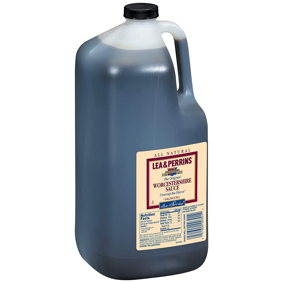 Lea &amp; Perrins Worcestershire Sauce (1 Gallon Jug)