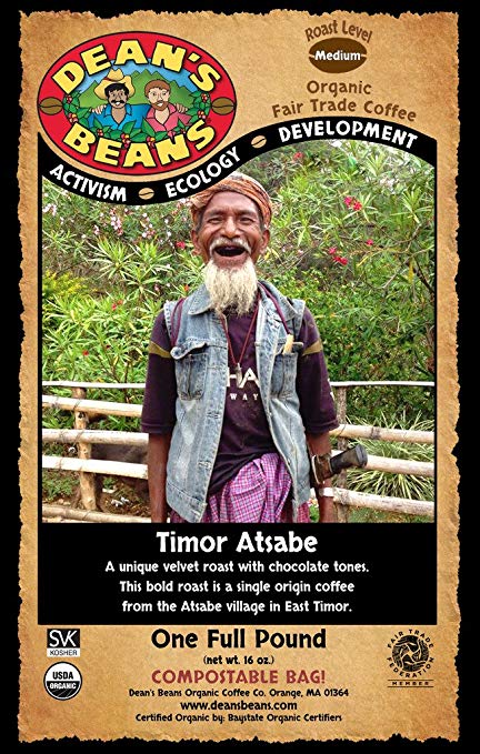 Dean&#39;s Beans Organic Coffee - Timor Atsabe - Snazzy Gourmet