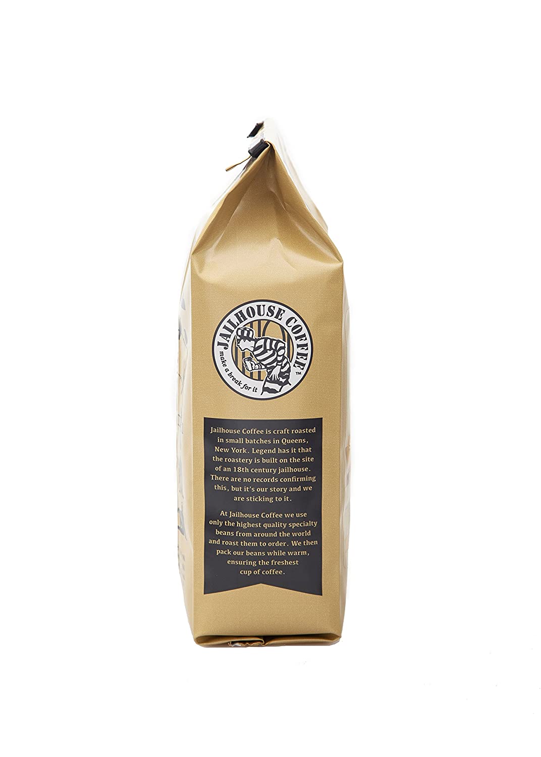 Jailhouse Coffee Safe House Organic Blend, Whole Bean