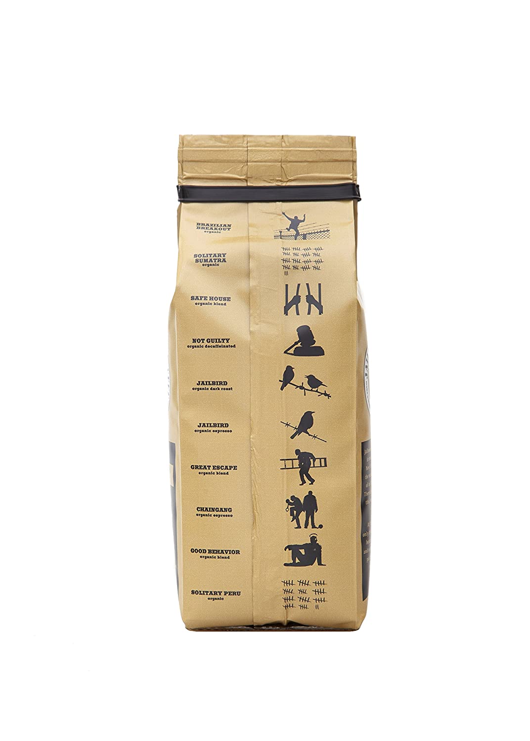 Jailhouse Coffee Safe House Organic Blend, Whole Bean