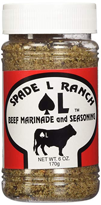Spade L Ranch Beef Marinade and Seasoning, 6 oz - Snazzy Gourmet