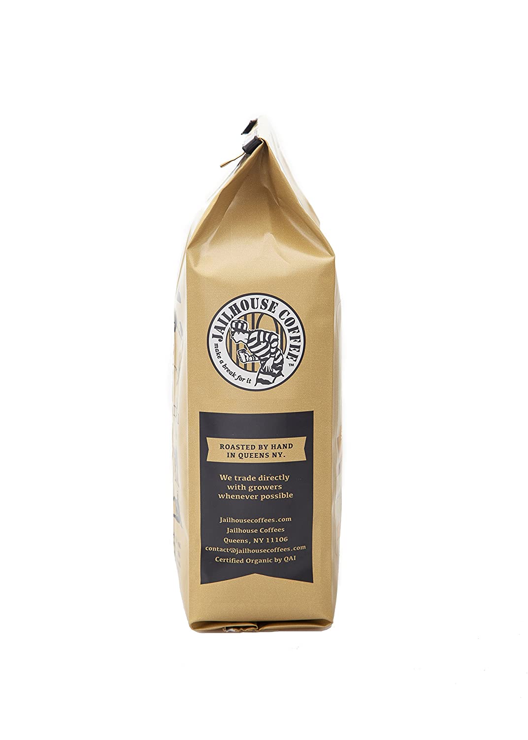 Jailhouse Coffee Safe House Organic Blend, Whole Bean