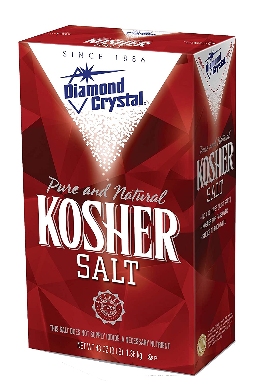 Diamond Crystal Kosher Salt, 3 Pound
