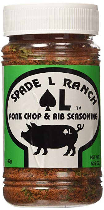Spade L Ranch Pork Chop &amp; Rib Seasoning, 5.25 oz - Snazzy Gourmet